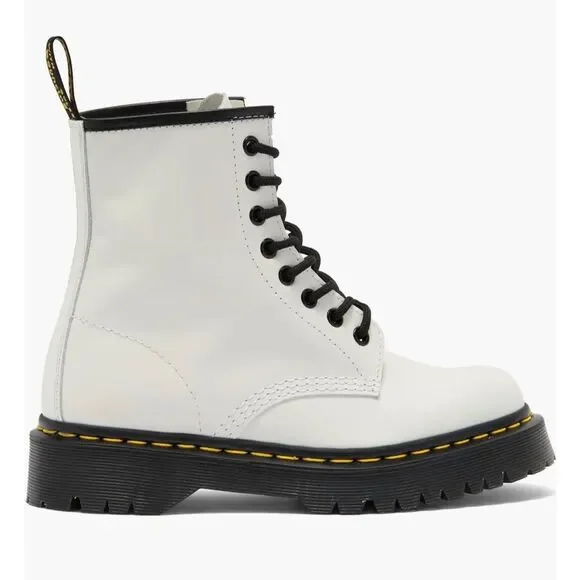 New Dr. Martens 1460 Bex Lug Sole Boots (Women), size women 7, lace up leather - Picture 14 of 16